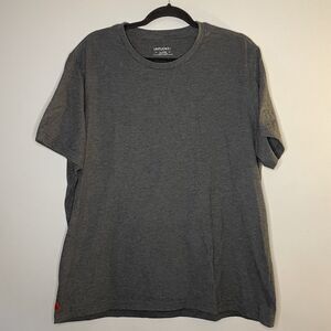 Untuckit Shirt Mens XL Gray Saxum Regular Fit Short Sleeve Crewneck Tee